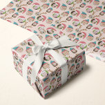 Pink Christmas Crew Custom Six Photo Funny Holiday Wrapping Paper<br><div class="desc">**Scroll down for photo How To below!** This funny and very merry Christmas gift wrapping paper will delight your friends and family when you personalise it with the photos of your kids, parents, friends and or pets, putting the whole crazy cast of characters in silly holiday Santa and elf hats....</div>