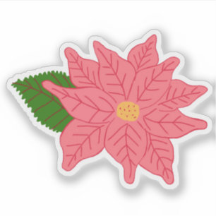 Pink Christmas Poinsettia