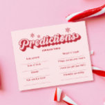 Pink Christmas Santa Baby Shower Predictions Game<br><div class="desc">Celebrate a festive arrival with our Personalised Pink Christmas Santa Baby Shower Predictions Game! This charming baby shower game is a fun twist on classic baby shower game ideas, ideal for a christmas baby shower with a santa baby baby shower theme. Perfect for winter baby shower themes, this game brings...</div>