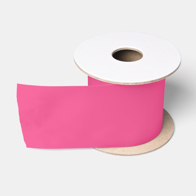Pink Christmas  Satin Ribbon (Spool)