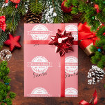 Pink Christmas Special Delivery From Santa  Wrapping Paper<br><div class="desc">Pink Christmas Special Delivery From Santa Wrapping Paper
Make your holiday gifts extra magical by adding this "Special Delivery; From Santa" wrapping paper to your gift wrap collection. This "Christmas Special Delivery" holiday wrapping paper features an authentic handwritten signature by Santa himself!</div>