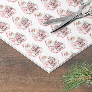 Pink Christmas Tissue Paper