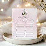 Pink christmas tree baby name race game<br><div class="desc">Pink christmas tree baby name race game
Matching items available.</div>