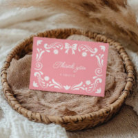 Pink Cielito Lindo Girl Baby Shower