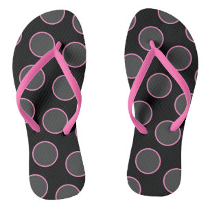 Pink Circles Jandals