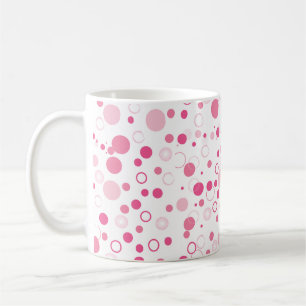 Pink Circles Mug – Fun and Modern Design