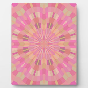 Pink Circles Plaque