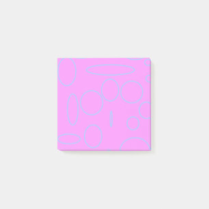 Pink Circles Post-it Notes