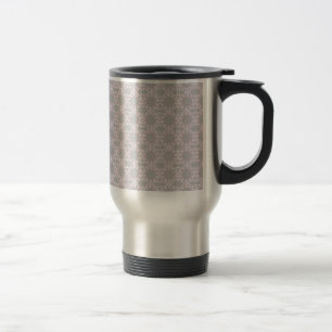 Pink Circles Travel Mug
