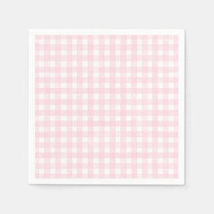 Pink Classic Gingham Napkin