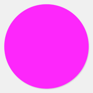 Pink Classic Round Sticker
