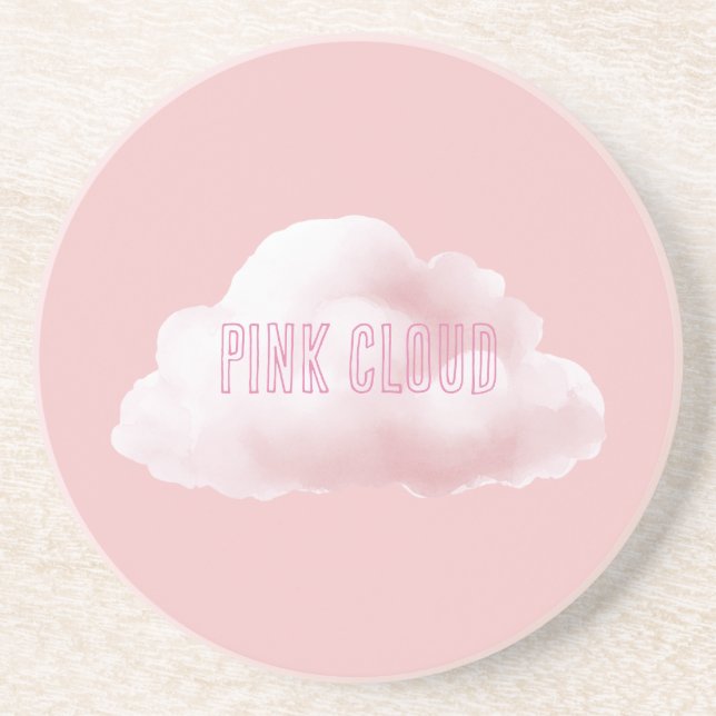 Pink Cloud Coaster (Front)