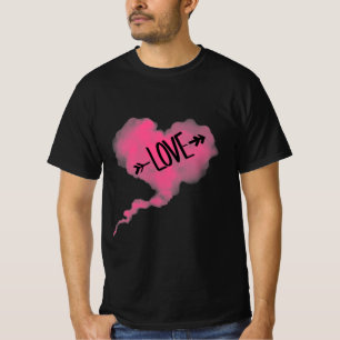 Pink Cloud Heart T-shirt