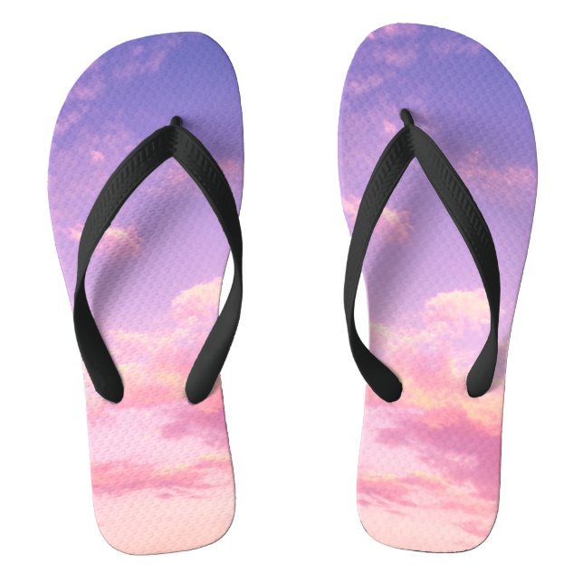 Pink cloud jandals (Footbed)