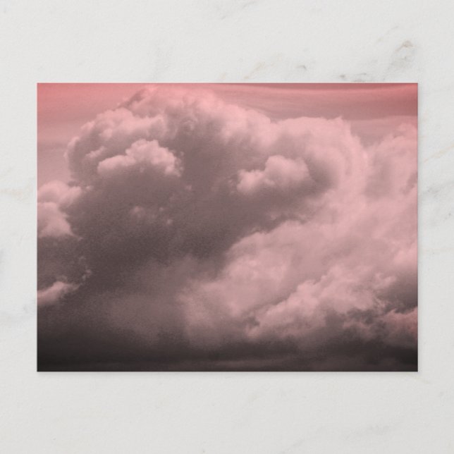 PINK CLOUDS POSTCARD (Front)