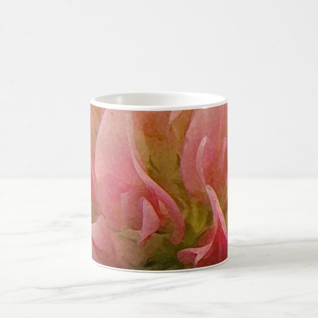 Pink Clover Coffee Mug (Center)