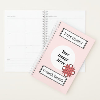 Pink Clover Ribbon by Kenneth Yoncich Planner