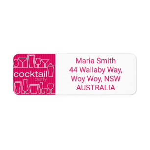 Pink cocktail party