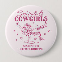 Pink Cocktails and Cowgirls Bachelorette Favours