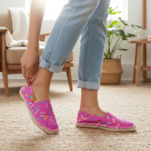 Pink Colourful Sprinkles Chic Pattern