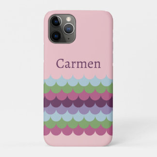 Pink Colourful Waves Case-Mate iPhone Case