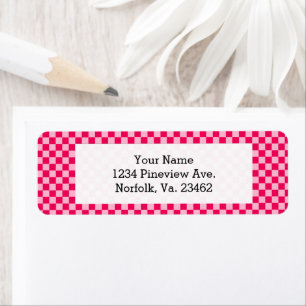 Pink Combination Classic Chequerboard by STaylor