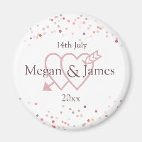 Pink Confetti Circles