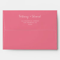 Pink Coordinate Wedding