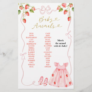 Pink Coquette Baby Clothes Baby Animals Game Sign