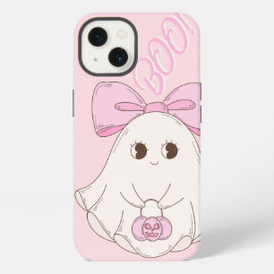 Pink Coquette Ghost iPhone 13 Case