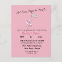 Pink Coquette Golf "Last Swing Before The Ring"