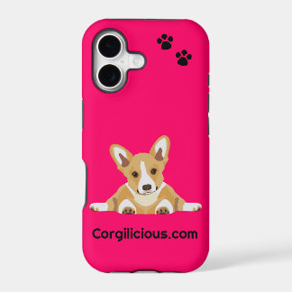 Pink Corgi Puppy iPhone 5 Case
