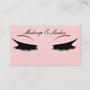 PINK COSMETOLOGIST BUSINESS CARD