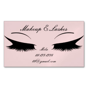 PINK COSMETOLOGIST BUSINESS CARD
