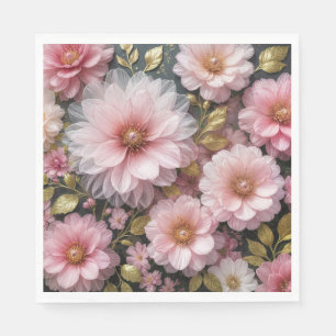 Pink Cosmos Collection Napkin