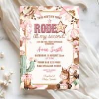 Pink Cowgirl Ain't My First Rodeo Baby Sprinkle