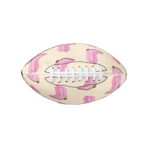 Pink Cowgirl Cowboy Boots Country Texas Ranch Football