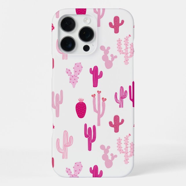 Pink Cowgirl Pattern  iPhone Case (Back)