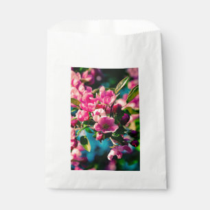 Pink Crab Apple Flowers Favour Bags