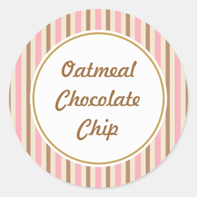Pink Cream Custom Stickers (Front)