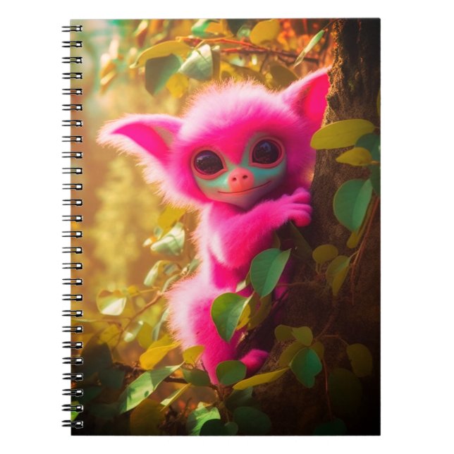 Pink Creature Notebook (Front)