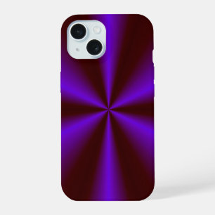 Pink Crimson Purple Rainbow iPhone 15 Case