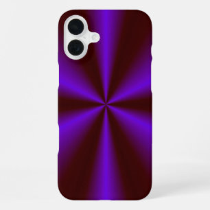 Pink Crimson Purple Rainbow iPhone 16 Plus Case