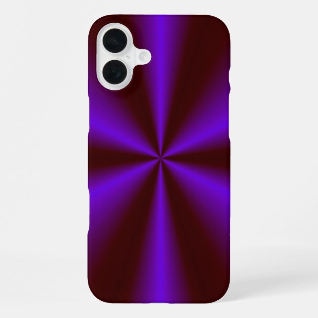 Pink Crimson Purple Rainbow iPhone Case (Back)