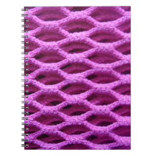 Pink Crochet Look Notebook