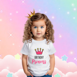 Pink crown for birthday baby T-Shirt