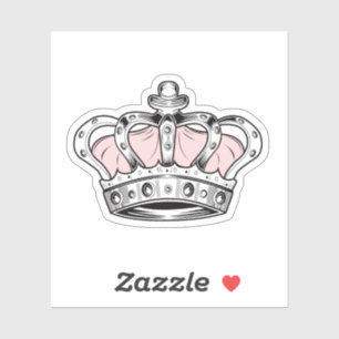 Pink Crown Queen Royal Girly Glam Aesthetic