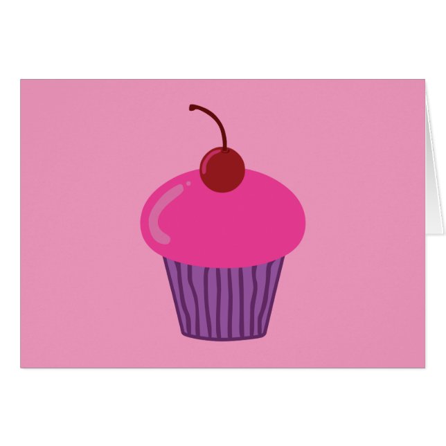 Pink Cupcake (Front Horizontal)