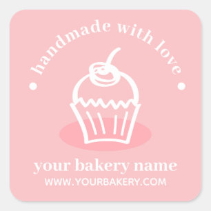 Pink Cupcake Product Label
