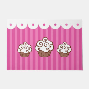 Pink Cupcake Rug Doormat